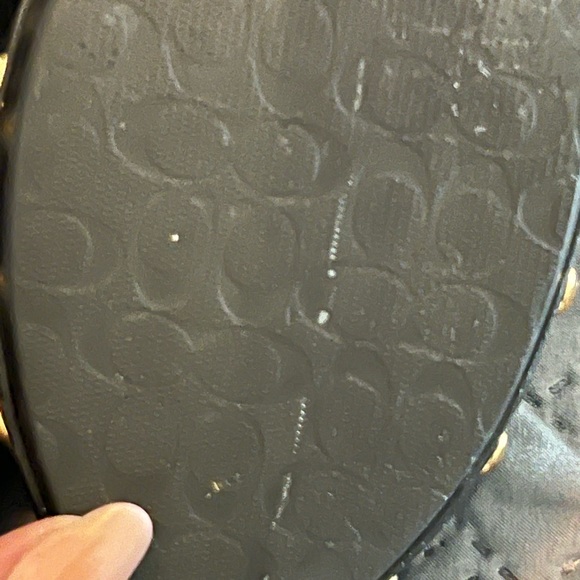 Coach Cadence Clogs in black with gold studs! - Picture 6 of 9